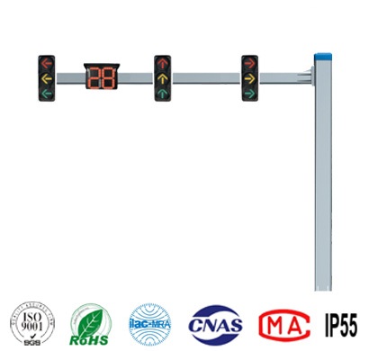矩形交通信號燈桿件